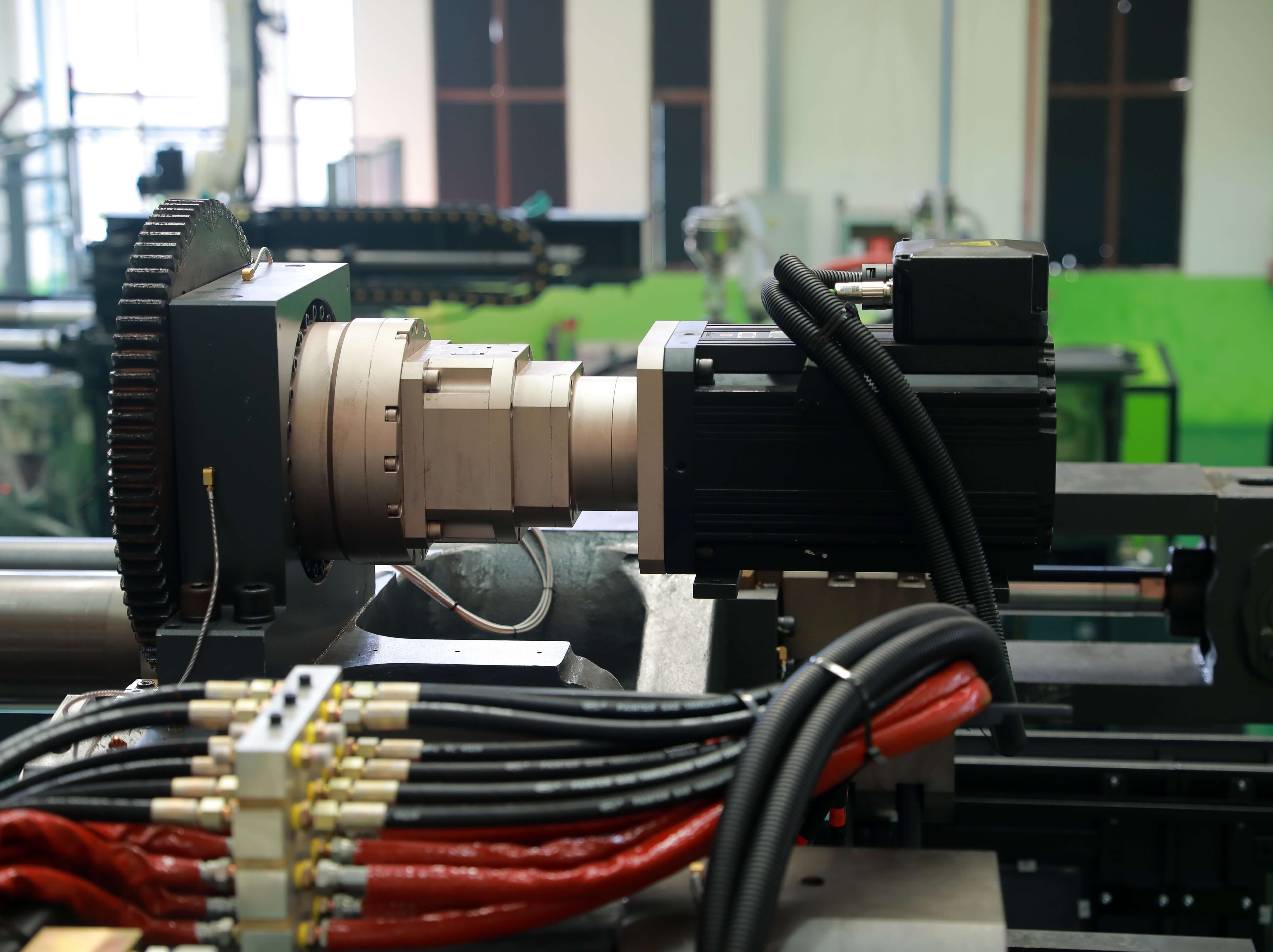 伺服电机转盘驱动