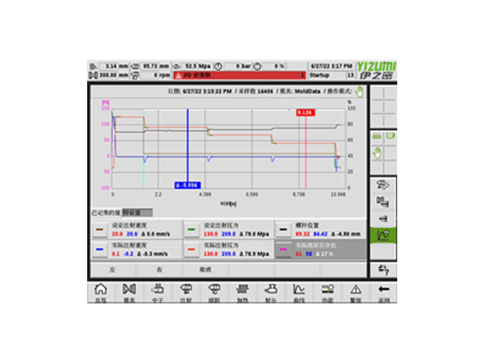 高精度射胶压力闭环控制