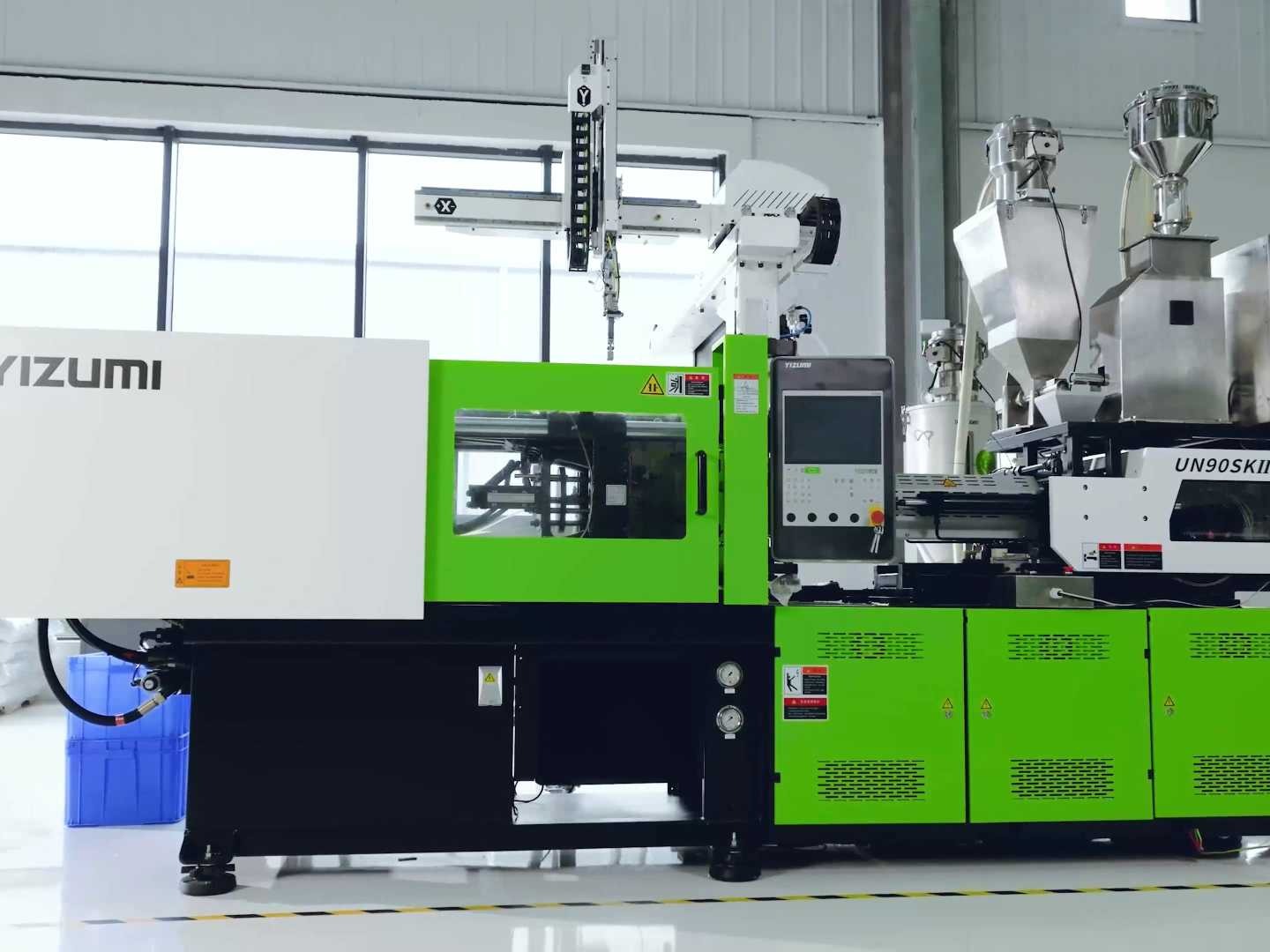 在线配混中节风叶长玻纤成型方案（绿色生产，节能减排）